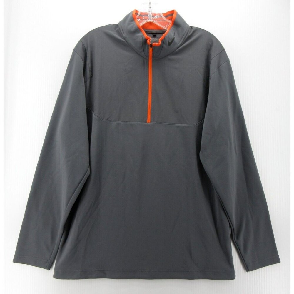 Nike Jacket Large Golf Tour Performance Dri-Fit 1/4 Zip Swoosh Pullover